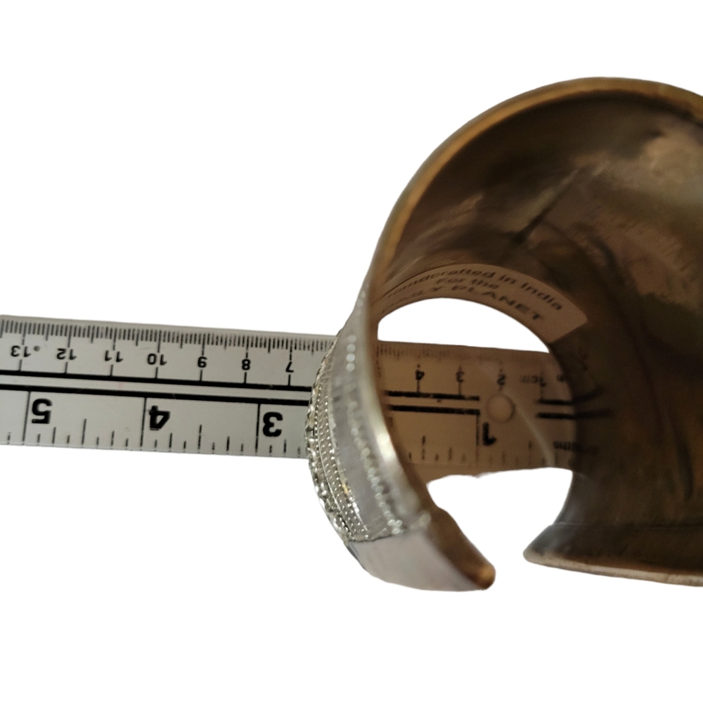 Handcrafted Cuff Bracelet Large - image 5